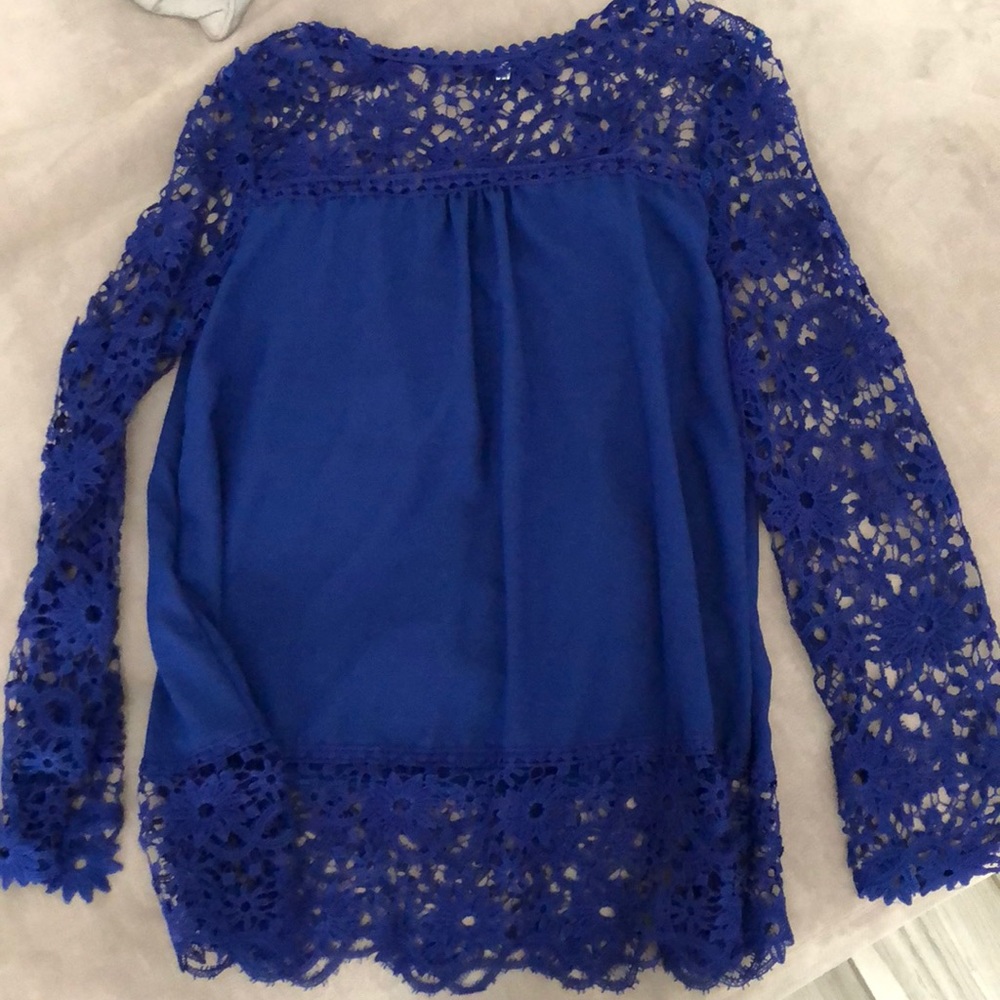 Blue blouse